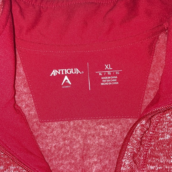 Buffalo Bills Antigua 1/2 zip Women’s XL - Picture 2 of 3